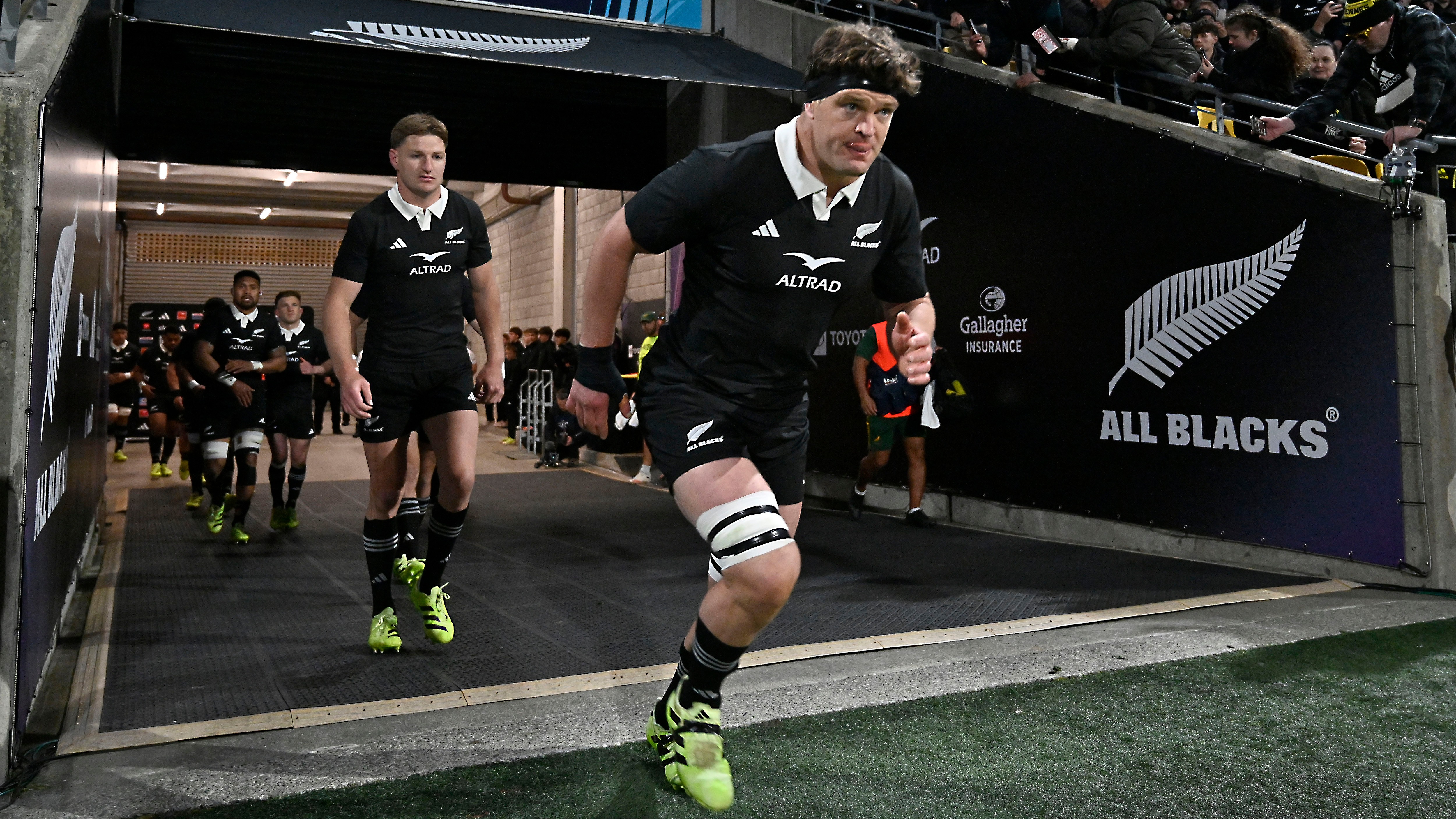 All Blacks captain Scott Barrett