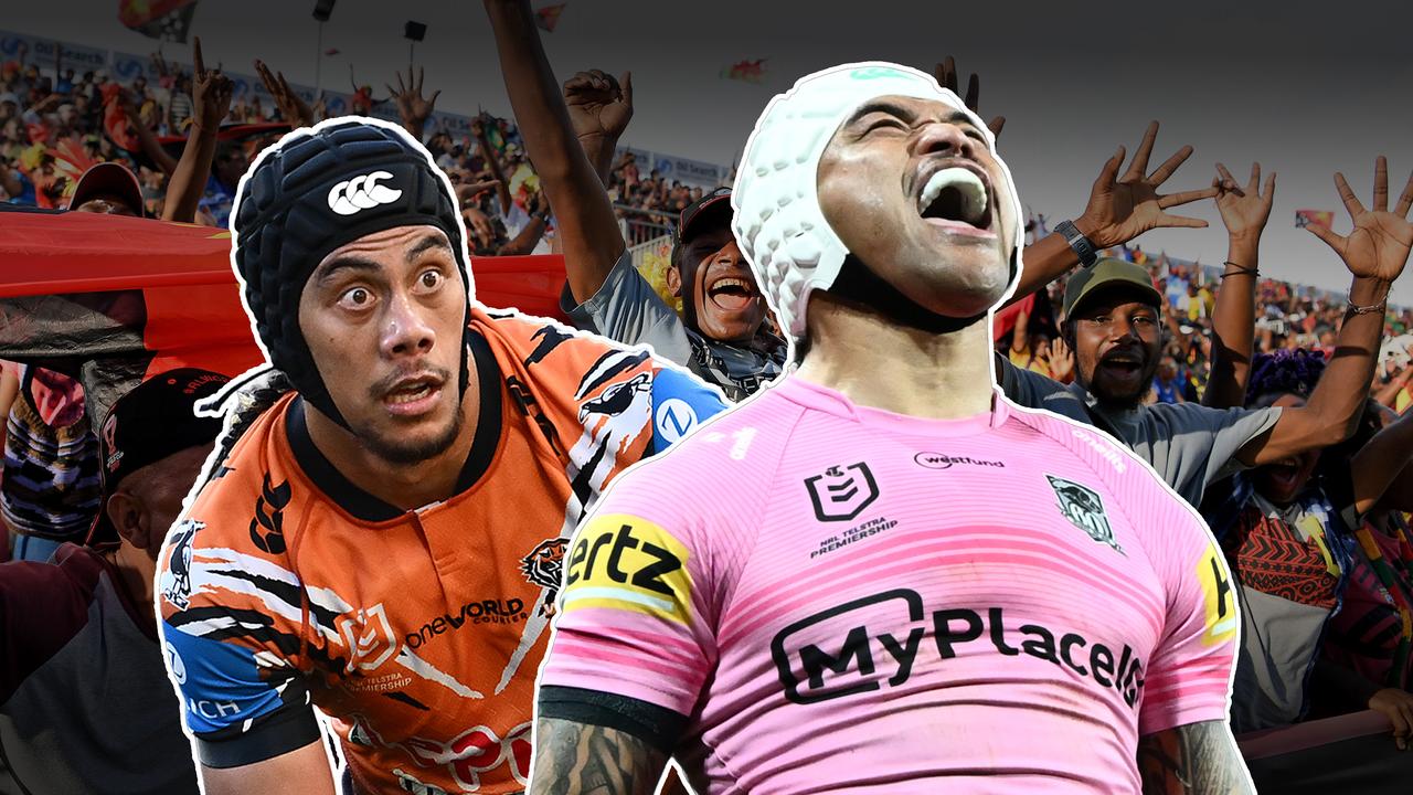 Former Penrith teammates Jarome Luai and Brian To'o