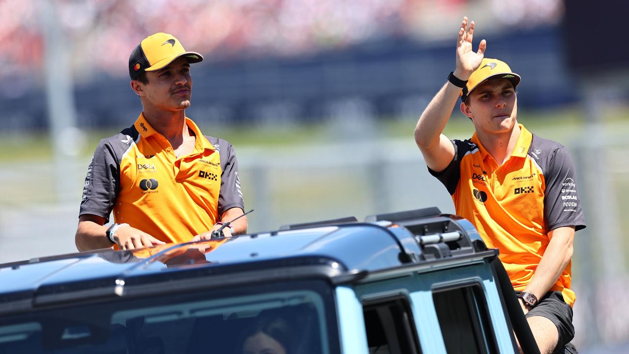 Lando Norris and Oscar Piastri
