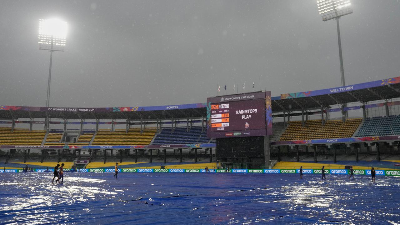 Rain at 2025 Women's Cricket World Cup in Colombo