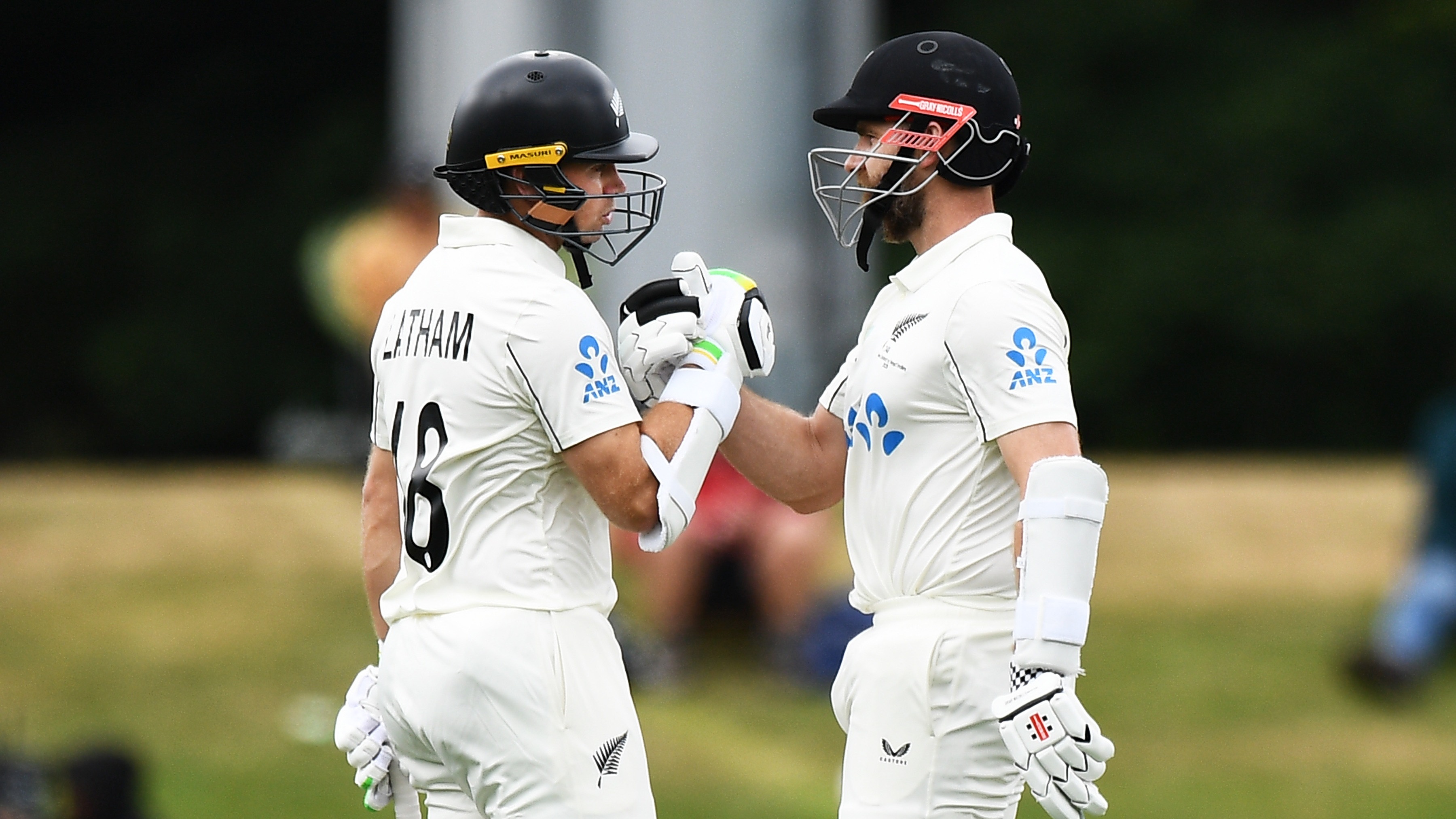 Tom Latham and Kane Williamson, Blackcaps Test