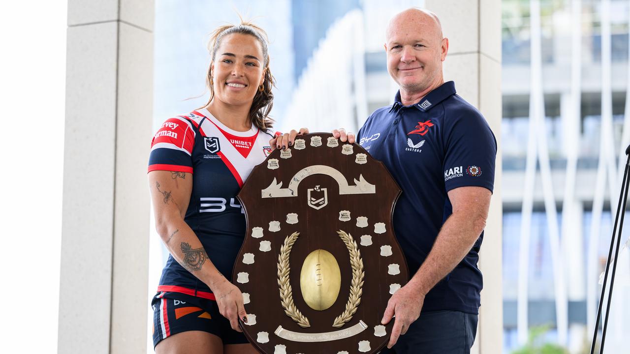 Isabelle Kelly and John Strange NRLW