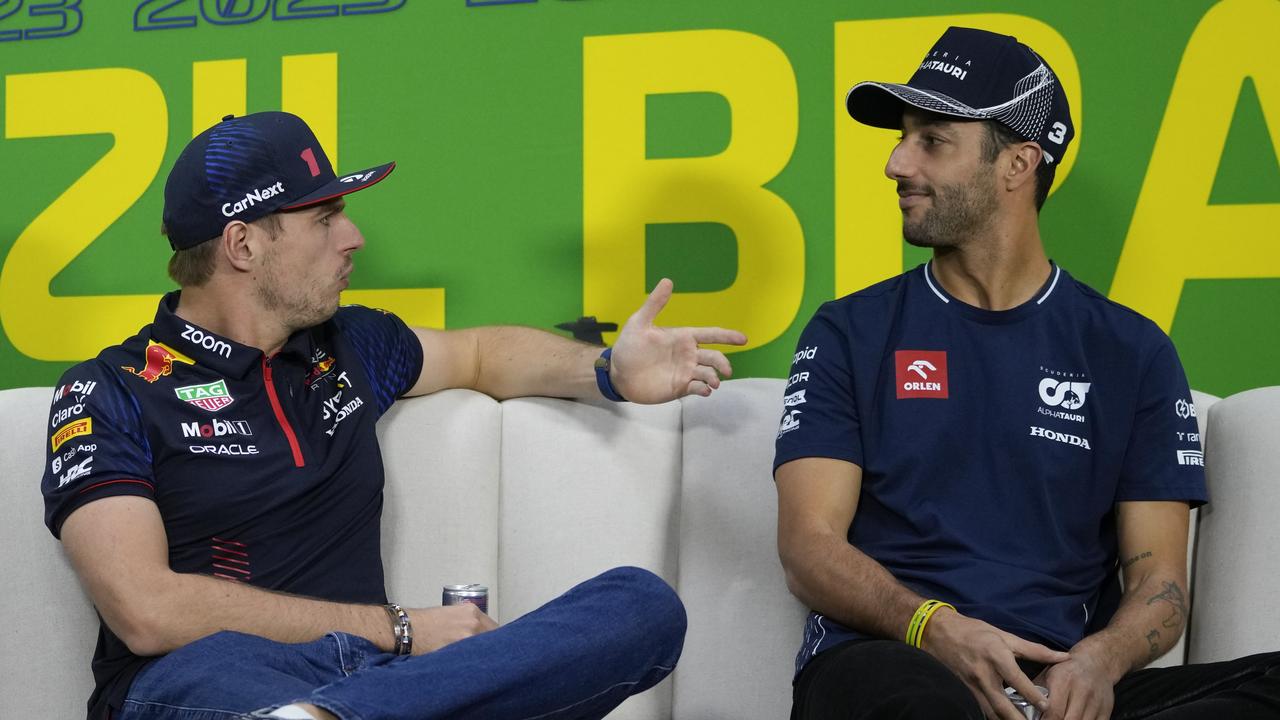 Daniel Riccardo & Max Verstappen
