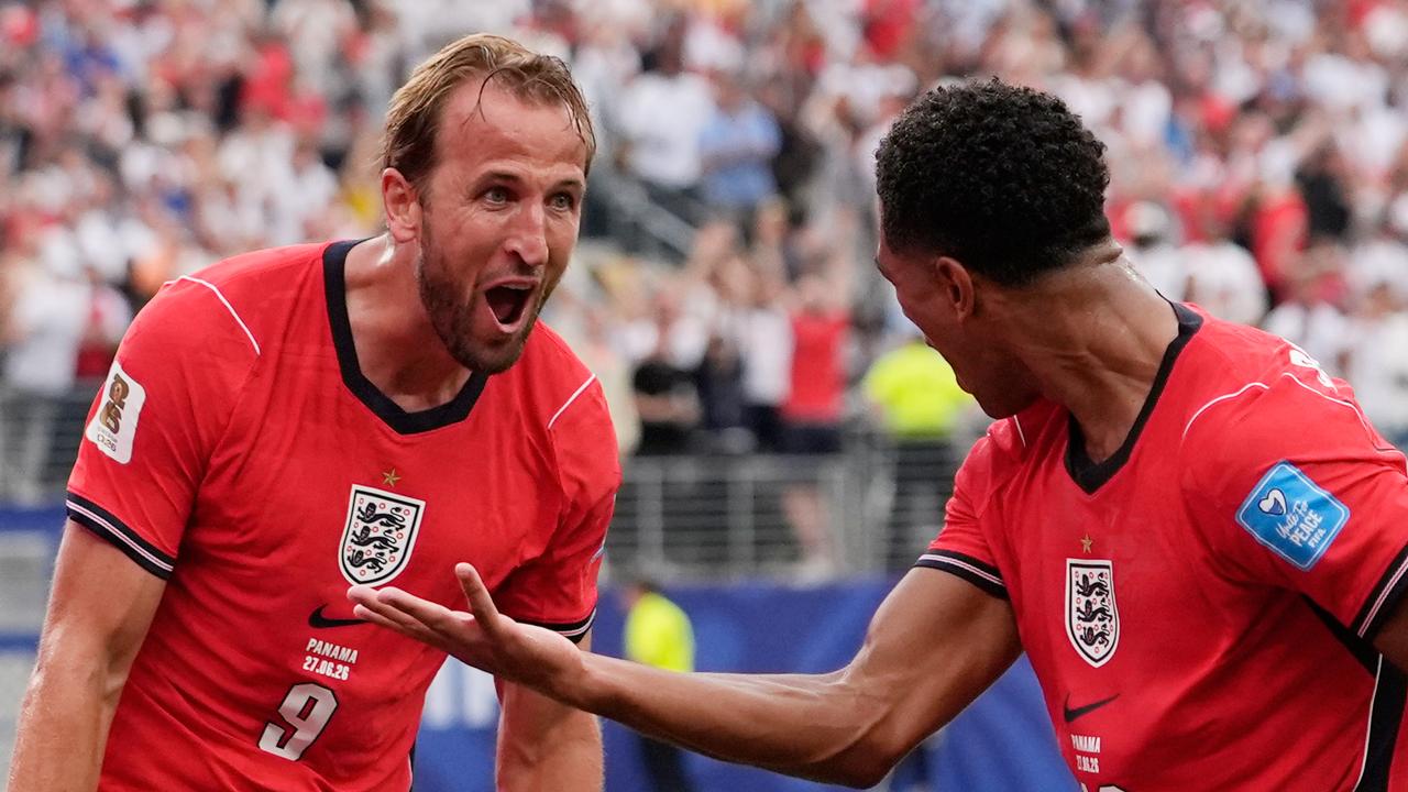 Harry Kane (9) and Jude Bellingham (10)