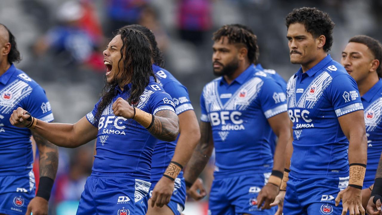 Jarome Luai leads Samoa's siva tau