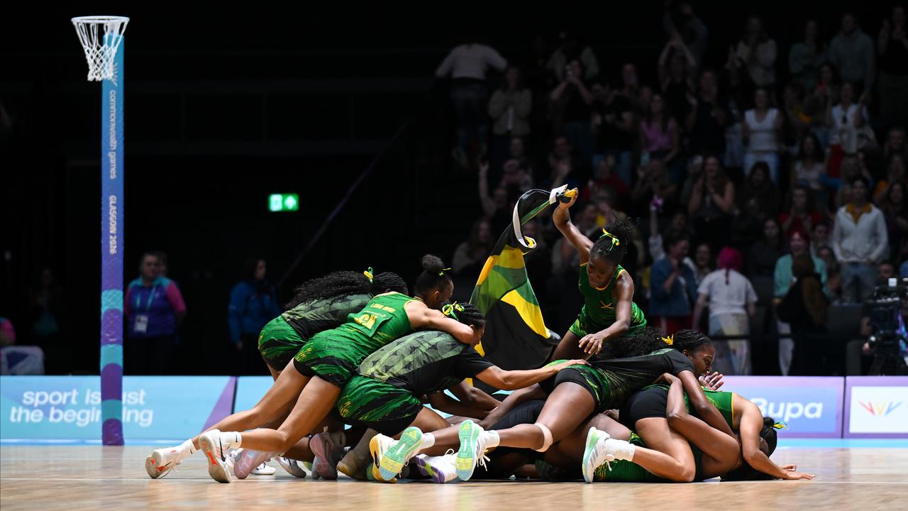 Jamaica celebrating