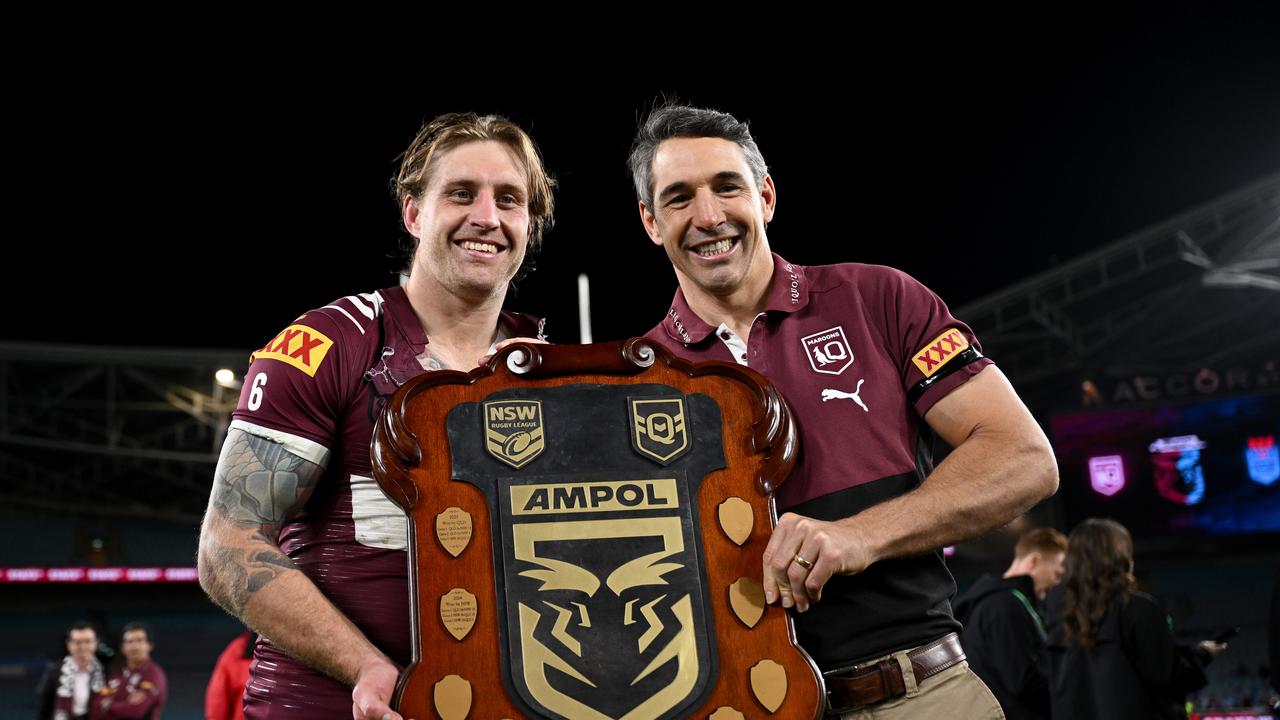 Billy Slater and Cameron Munster
