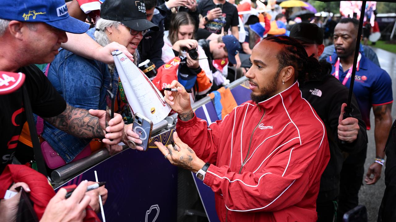 Ferrari driver Lewis Hamilton