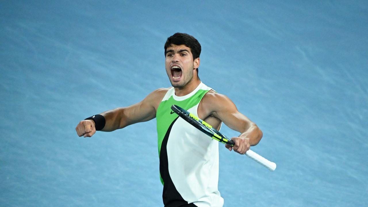 Carlos Alcaraz seventh Grand Slam