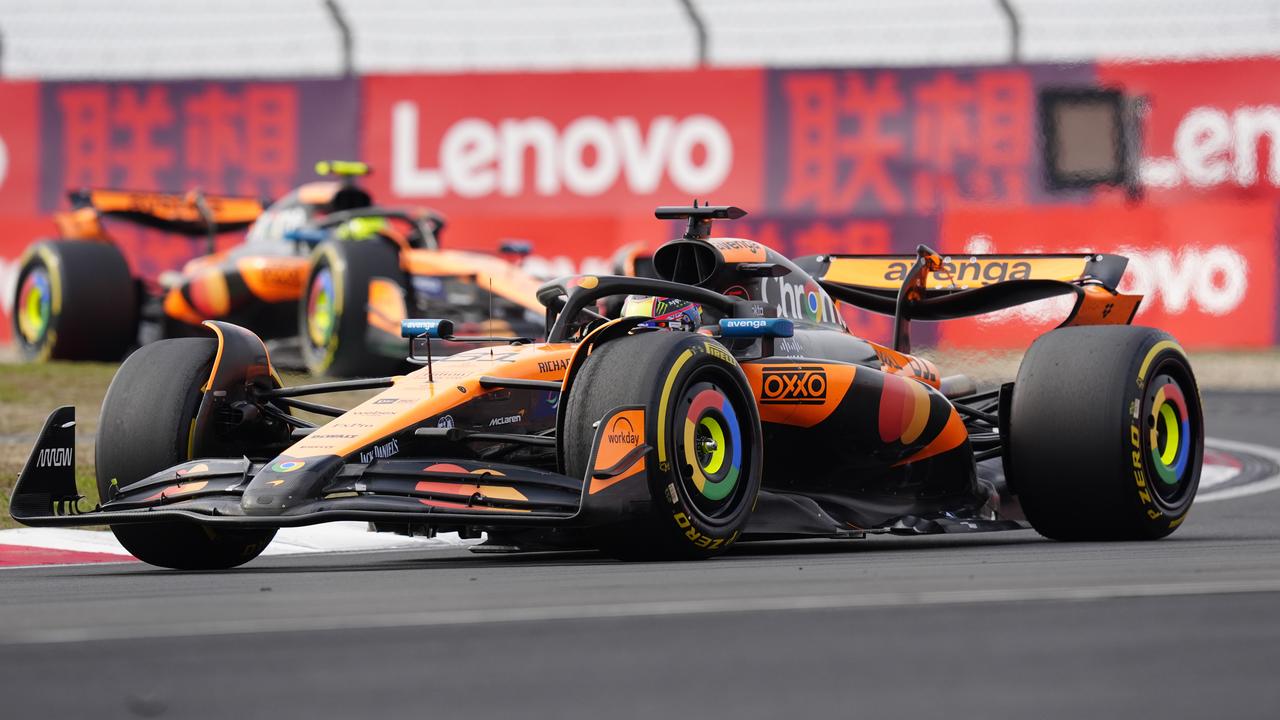 Lando Norris and Oscar Piastri