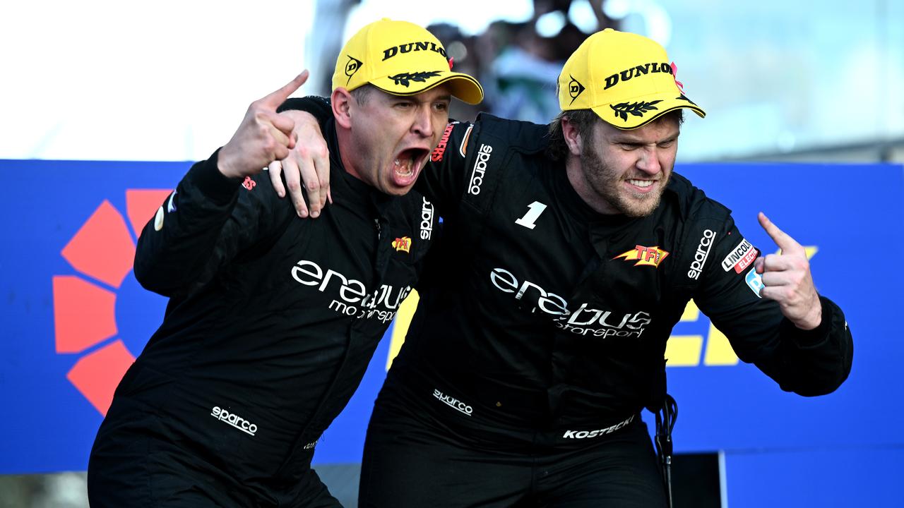 Erebus Motorsport's Todd Hazelwood and Brodie Kostecki