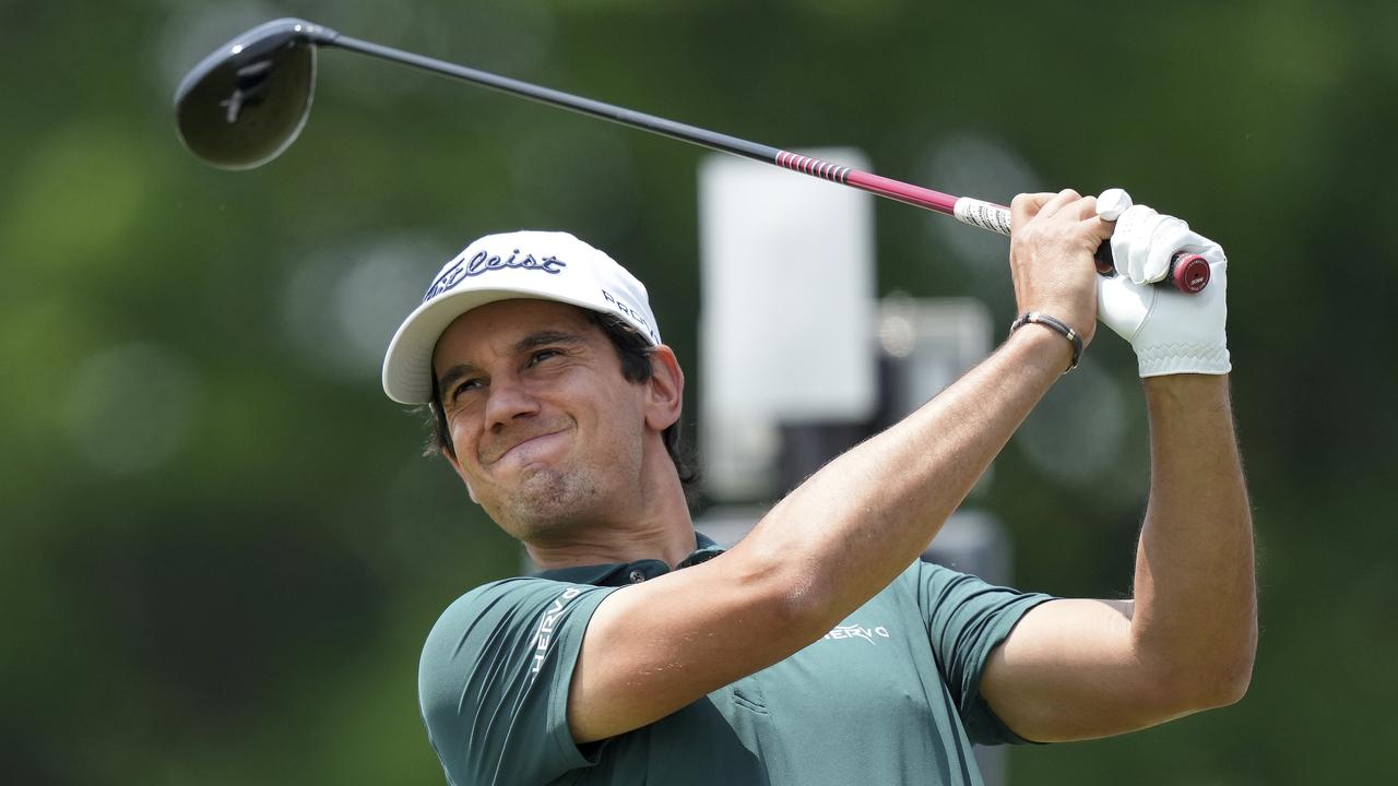 Matteo Manassero remains on track for his first PGA Tour win, co-leader after 54 holes in Canada. (AP PHOTO)