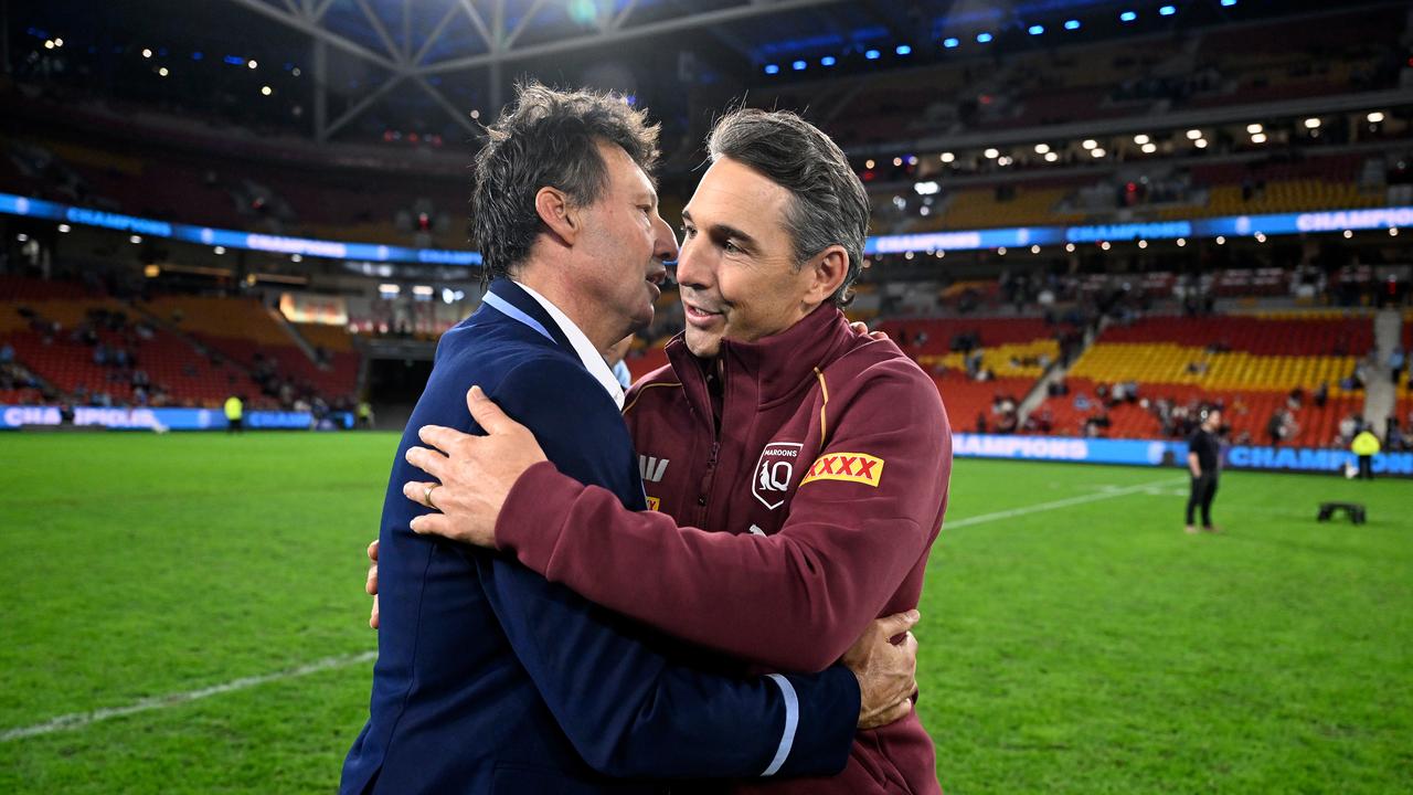 Laurie Daley and Billy Slater