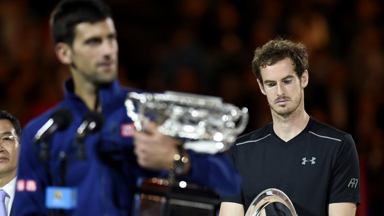 Murray lost to Djokovic in the 2011, 2013, 2015 and 2016 Australian Open finals