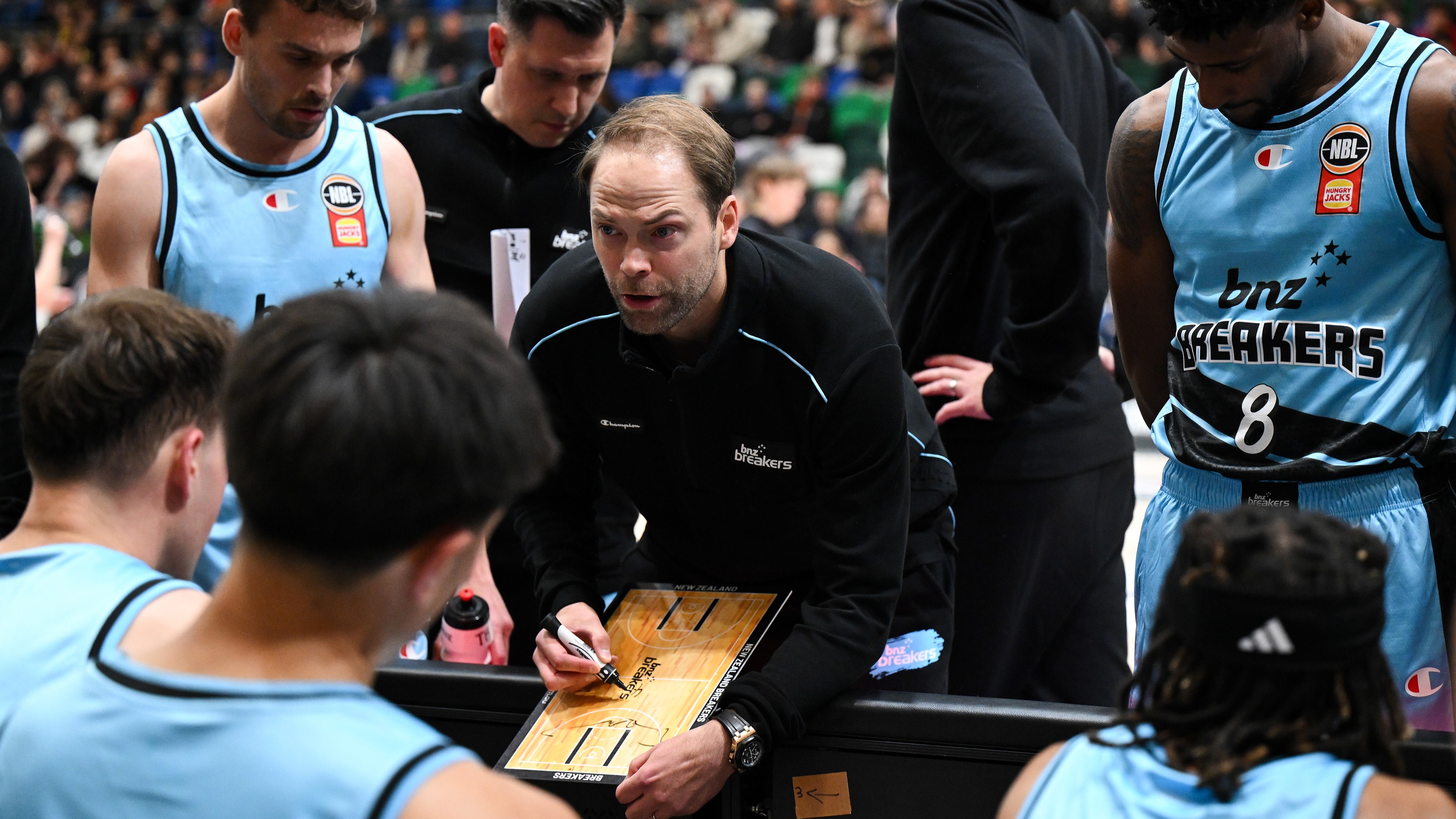 New Zealand Breakers coach Petteri Koponen | Photo: Photosport