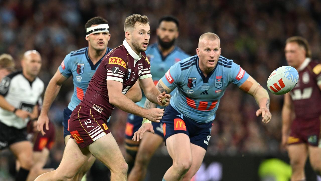 The Roosters and Maroons playmaker Sam Walker