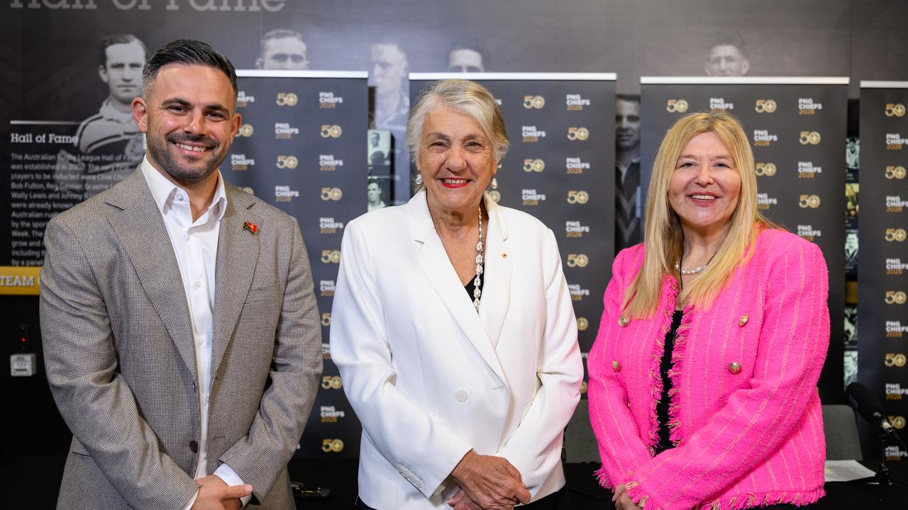 Chammas, chair Catherine Harris and CEO Lorna McPherson