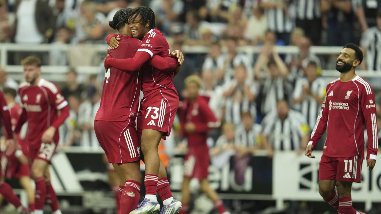 Rio Ngumoha and Virgil van Dijk