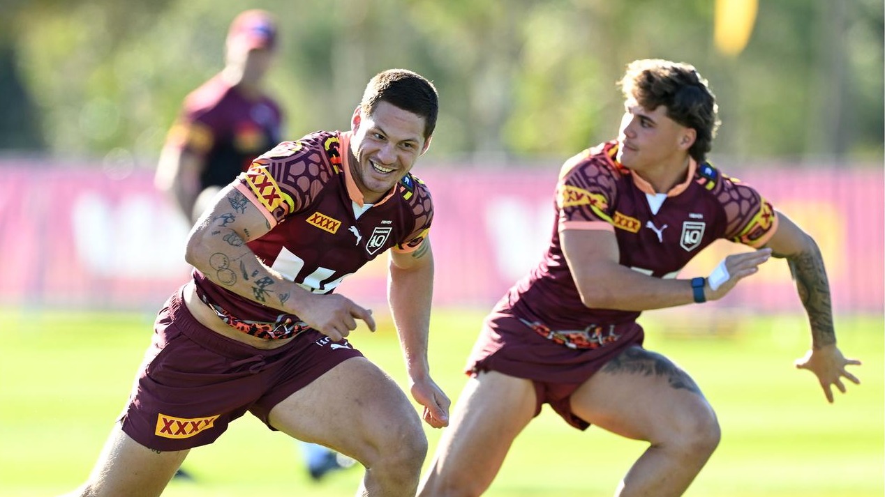 Kalyn Ponga and Reece Walsh