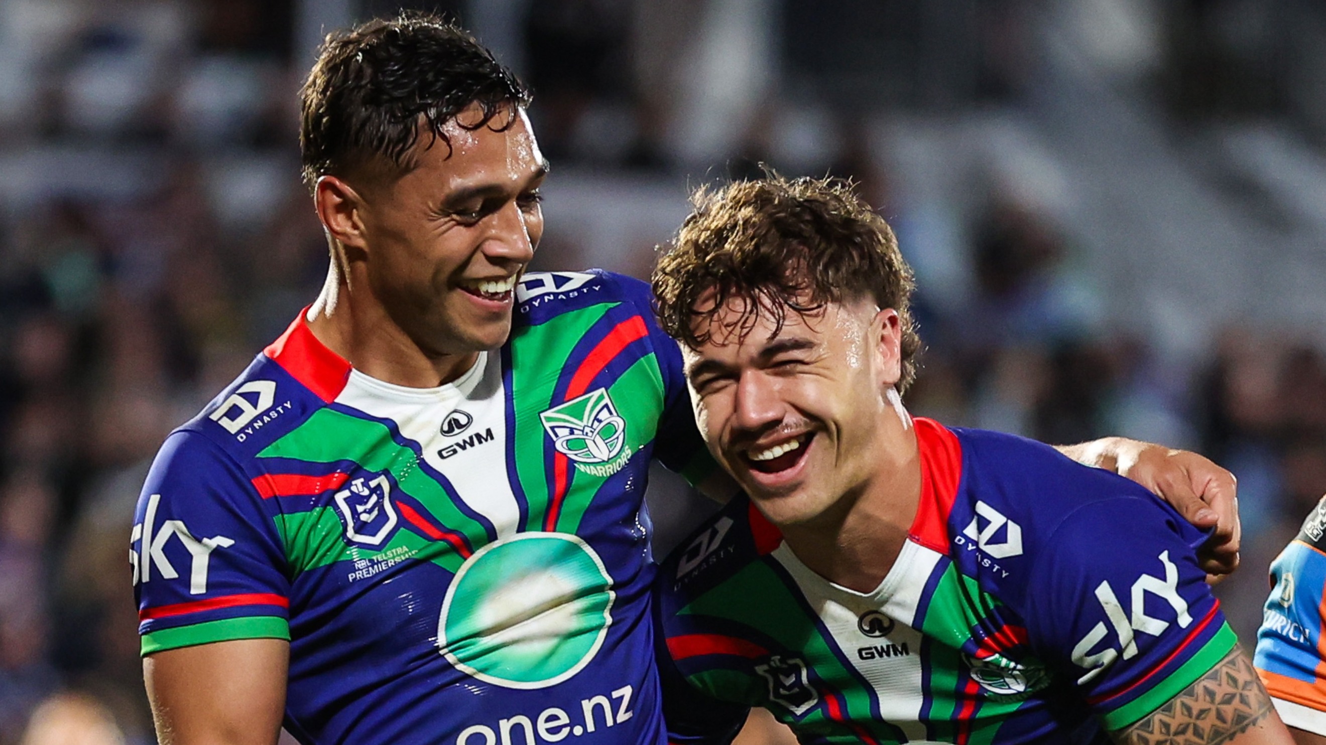 Te Maire Martin and Chanel Harris-Tavita