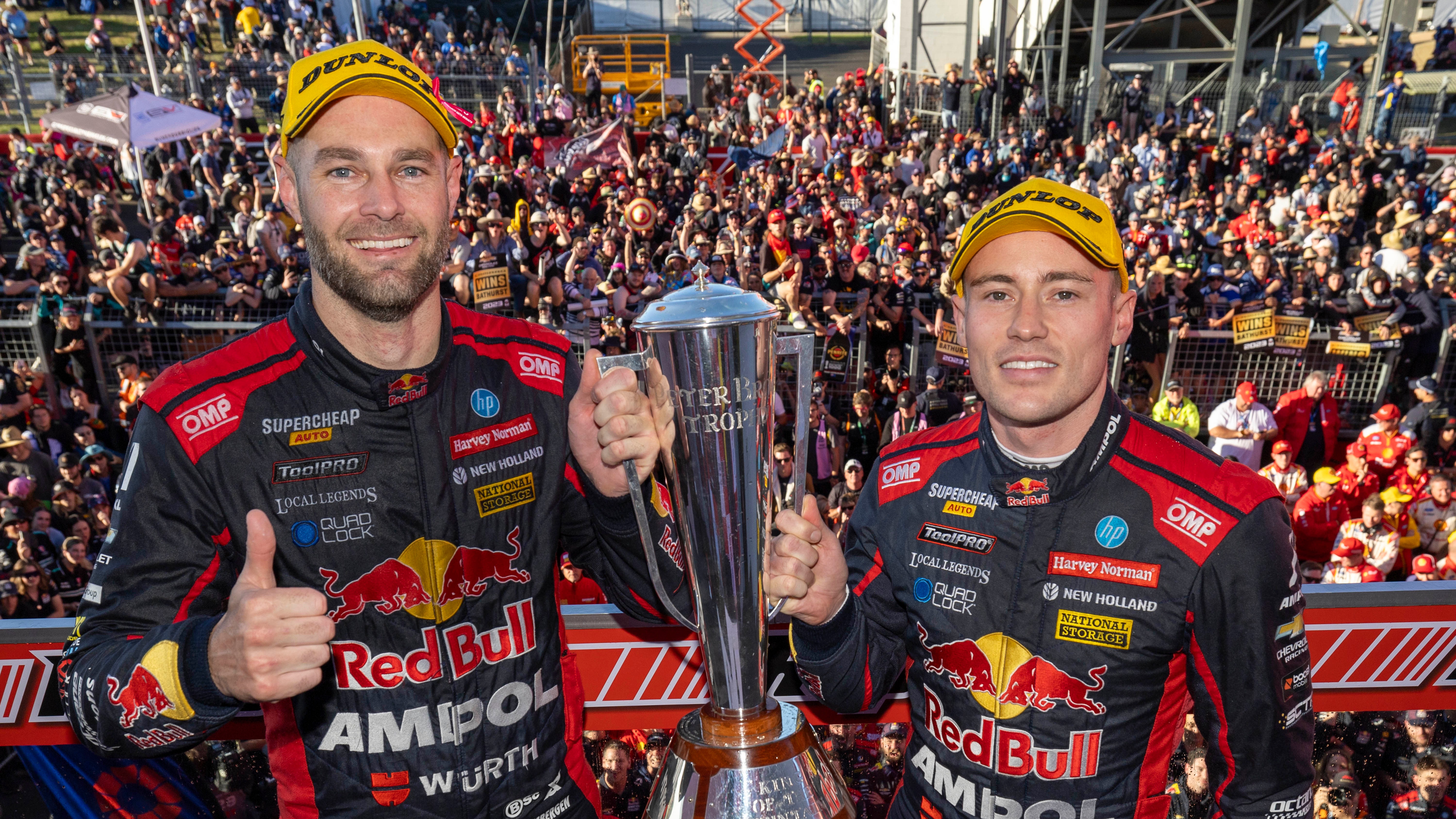Shane van Gisbergen and Richie Stanaway
