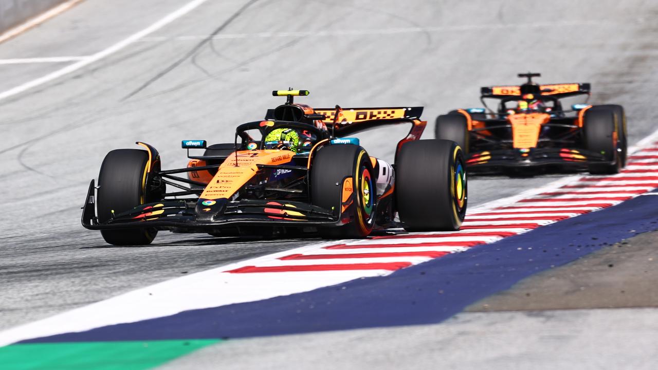 Lando Norris and Oscar Piastri
