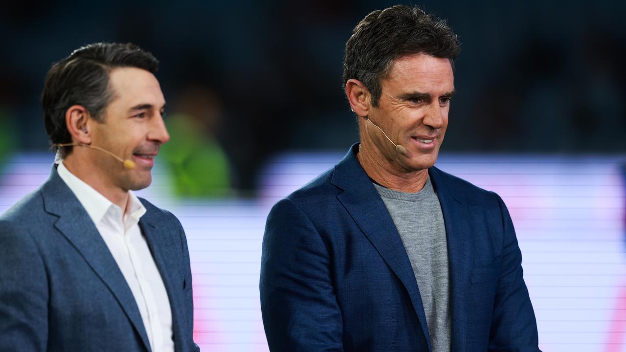 Billy Slater and Brad Fittler