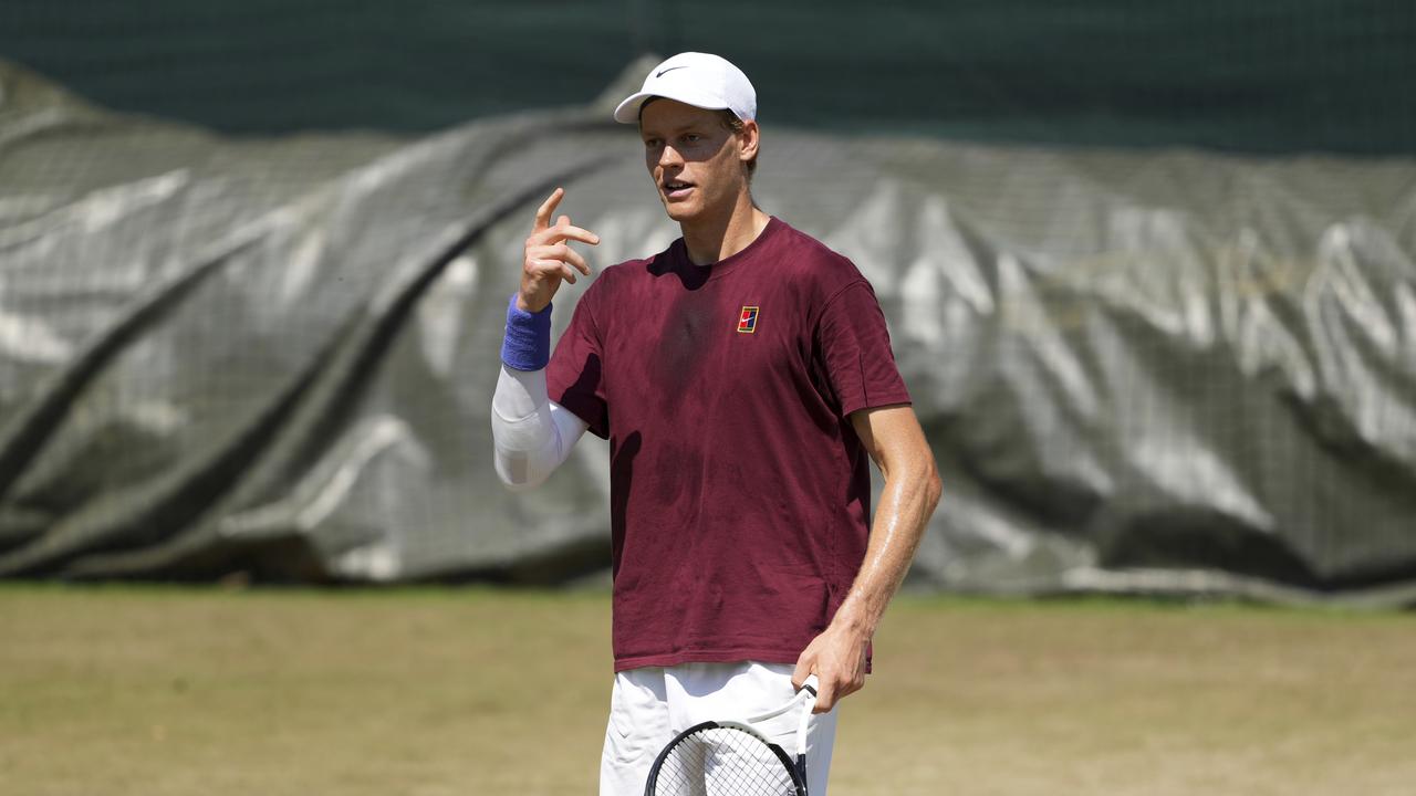 Jannik Sinner Wimbledon Training 2025
