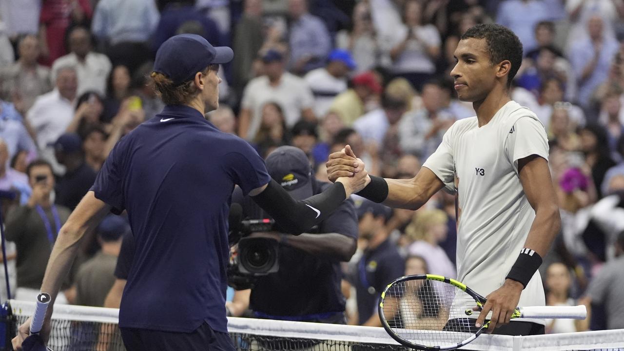 Jannik Sinner and Felix Auger-Aliassime