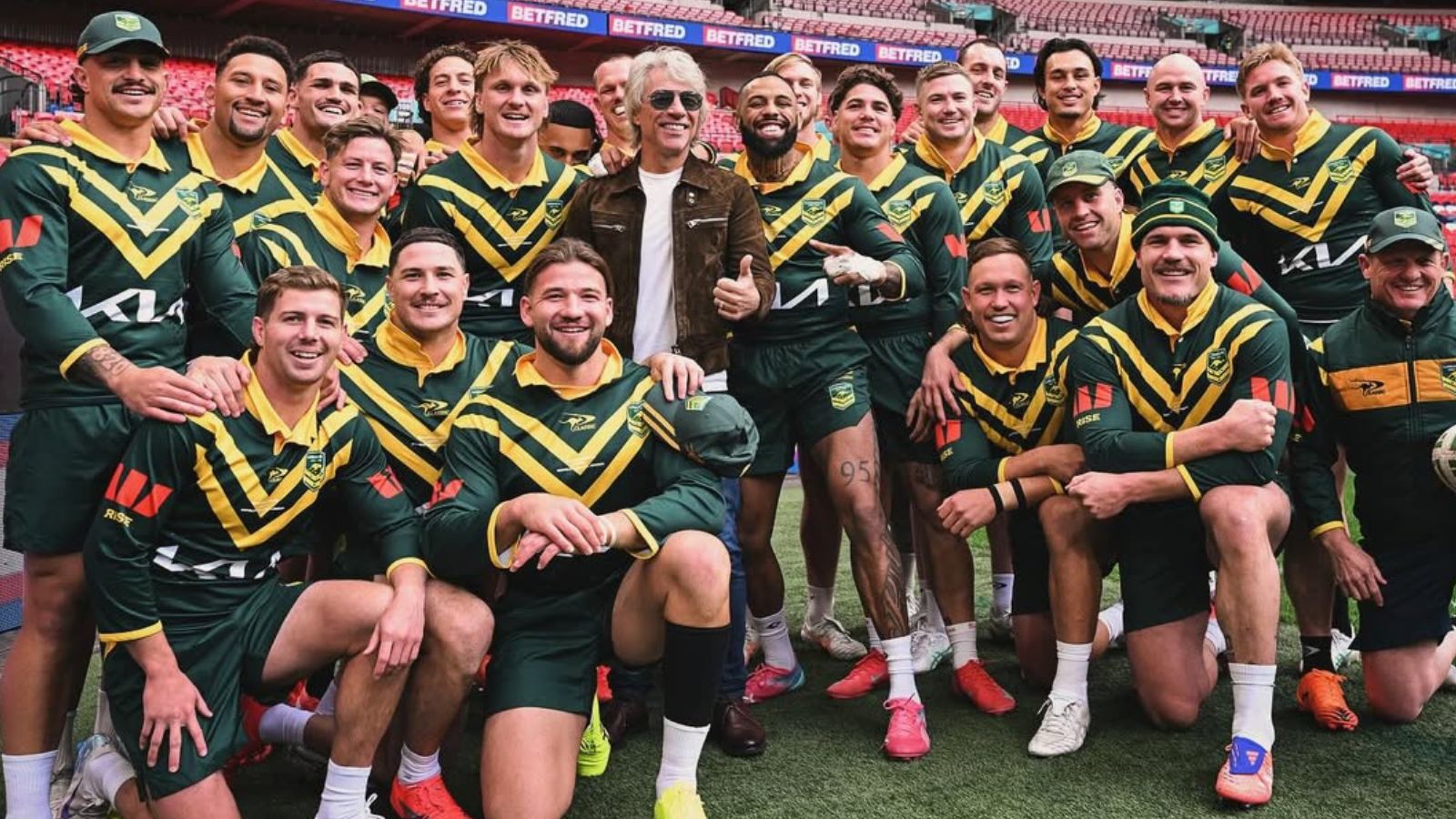Rugby League Ashes: Jon Bon Jovi drops by as Kangaroos gear up for ...