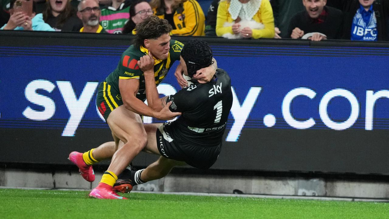 Reece Walsh and Kalyn Ponga