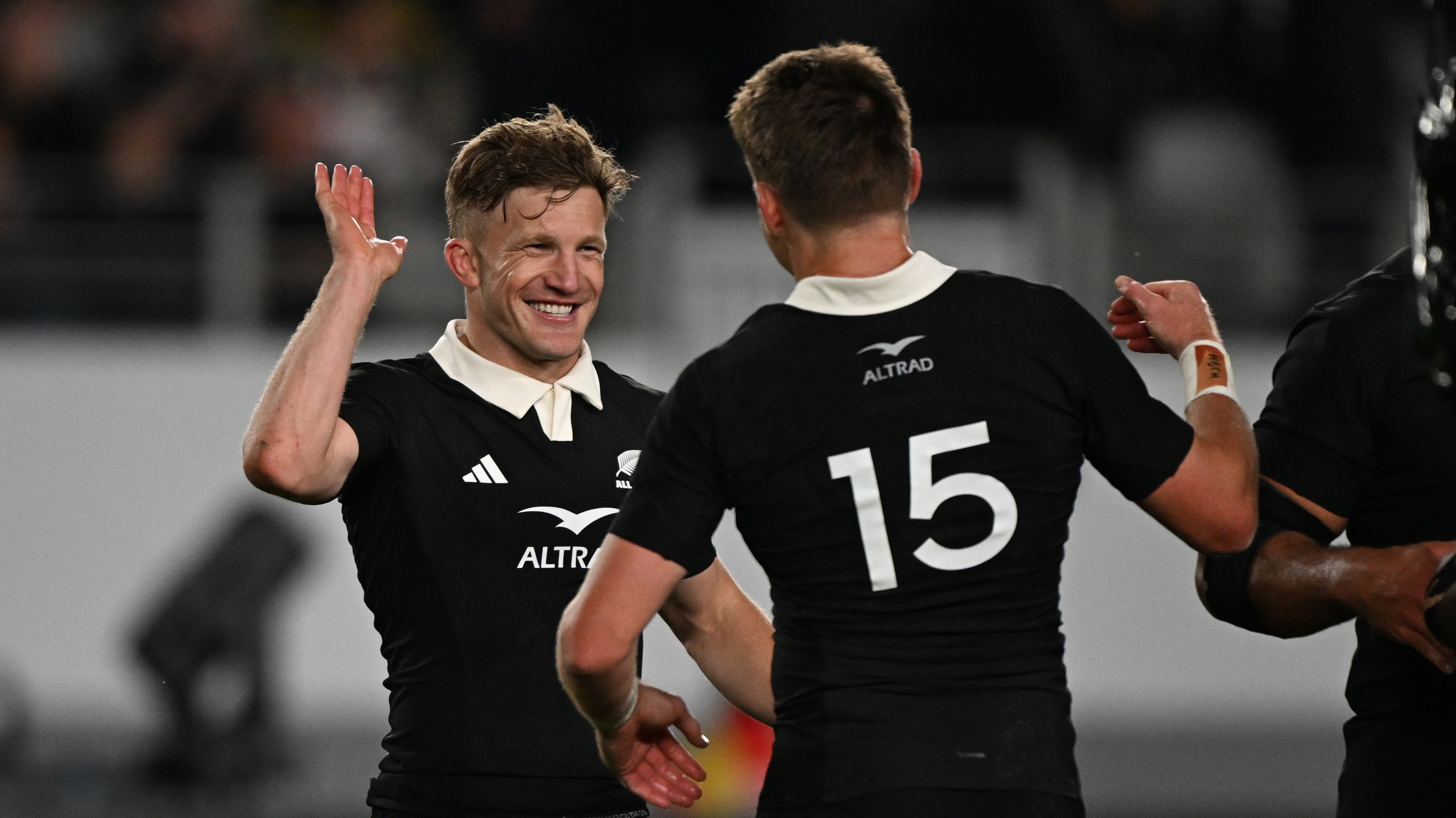 Damian McKenzie and Beauden Barrett