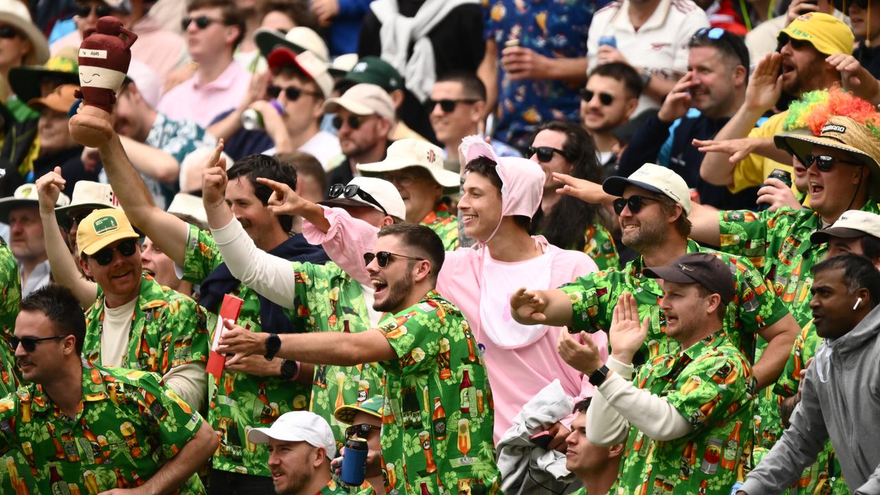 Cricket fans at MCG, Boxing Day 2025