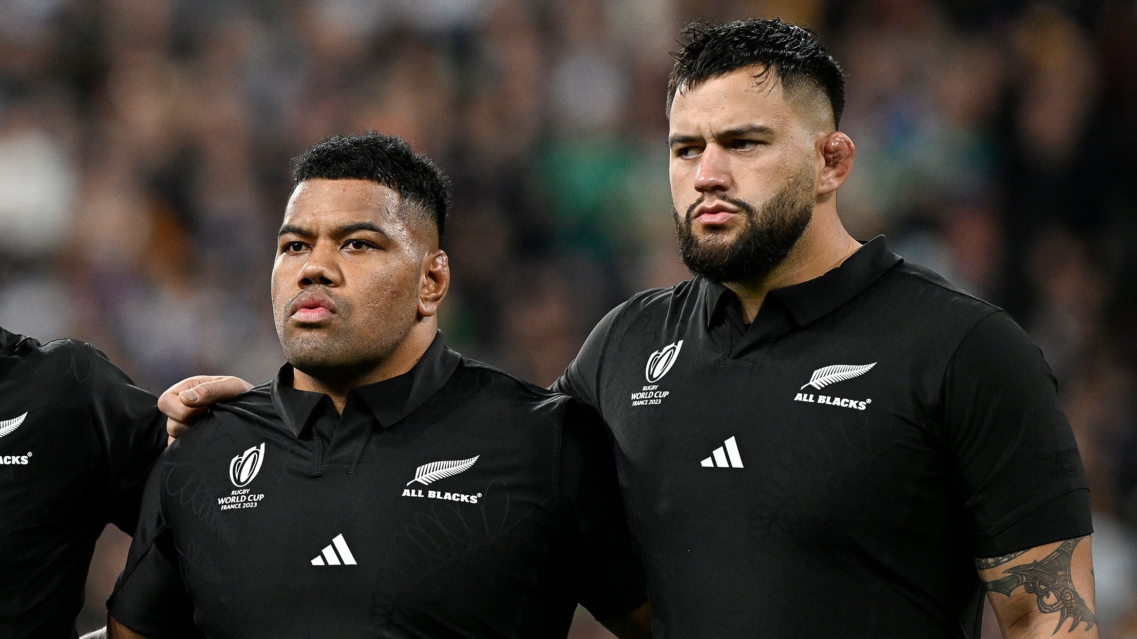 Samisoni Taukei'aho and Tyrel Lomax