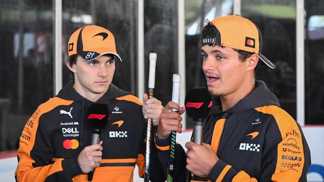 Lando Norris and Oscar Piastri