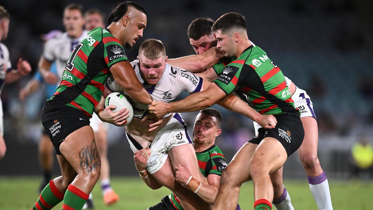 Damien Cook and Lachlan Ilias