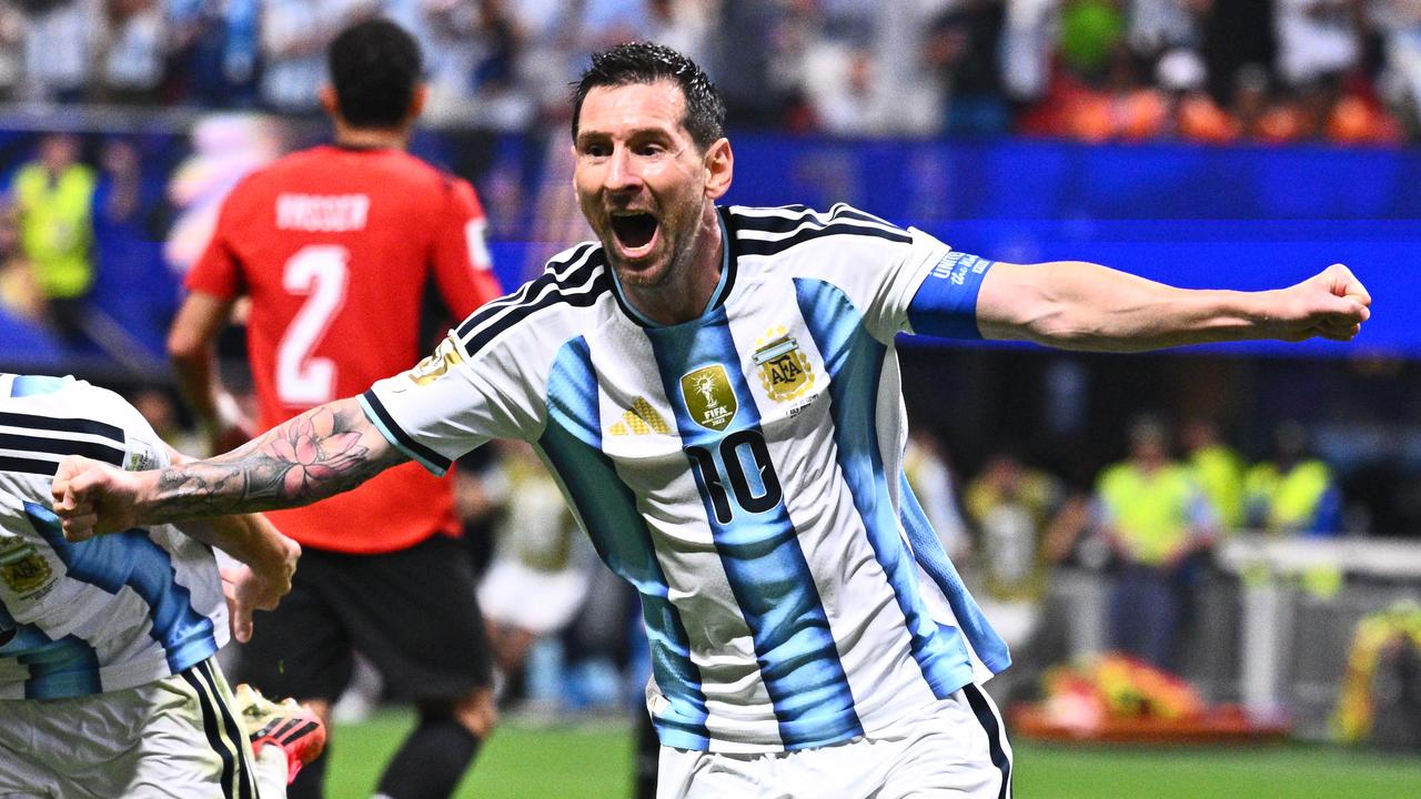 Argentina's Lionel Messi