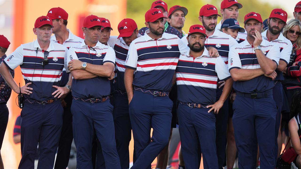 USA Dejected Ryder Cup