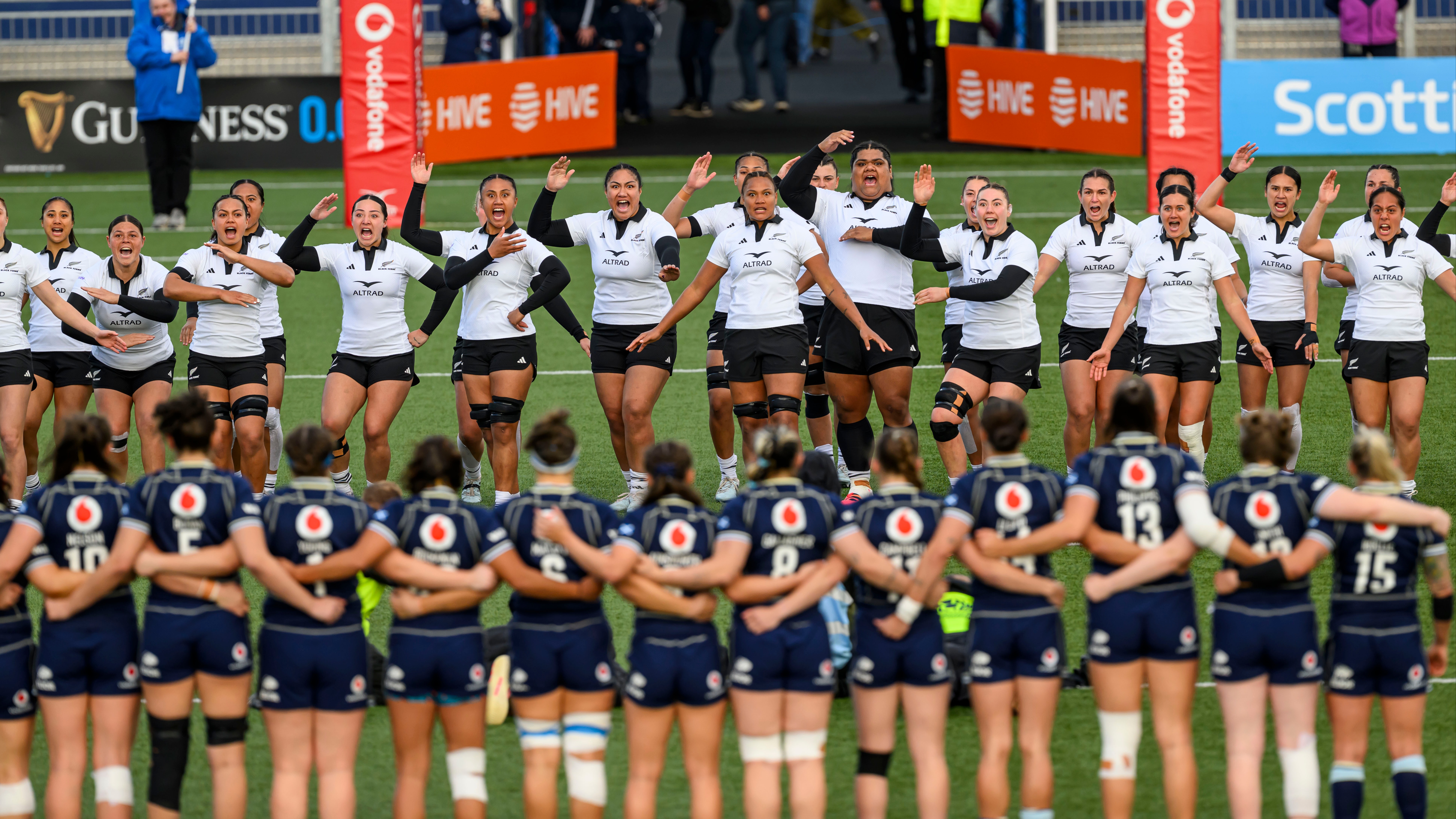 Black Ferns Haka v Scotland