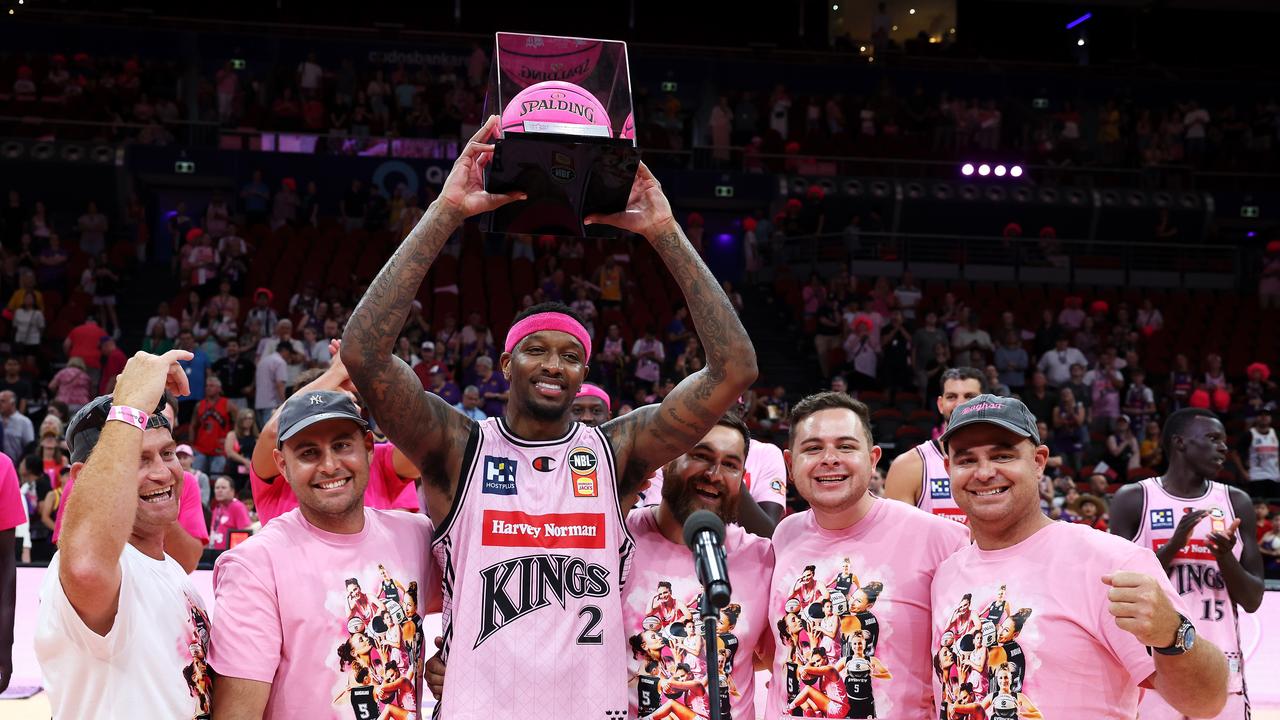  Torrey Craig holds the Tiana Mangakahia MVP