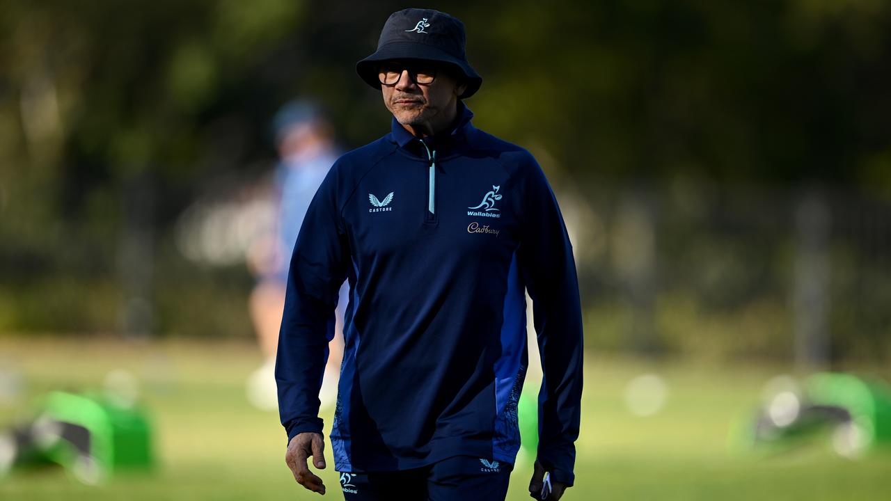 Wallabies coach Les Kiss 