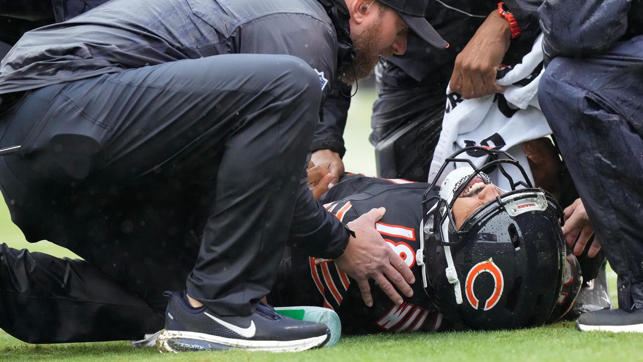 Chicago Bears quarterback Caleb Williams