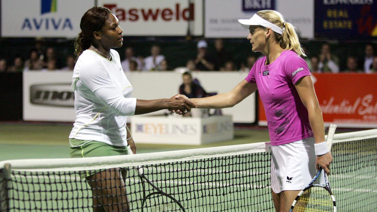 Sybille Bammer and Venus Williams