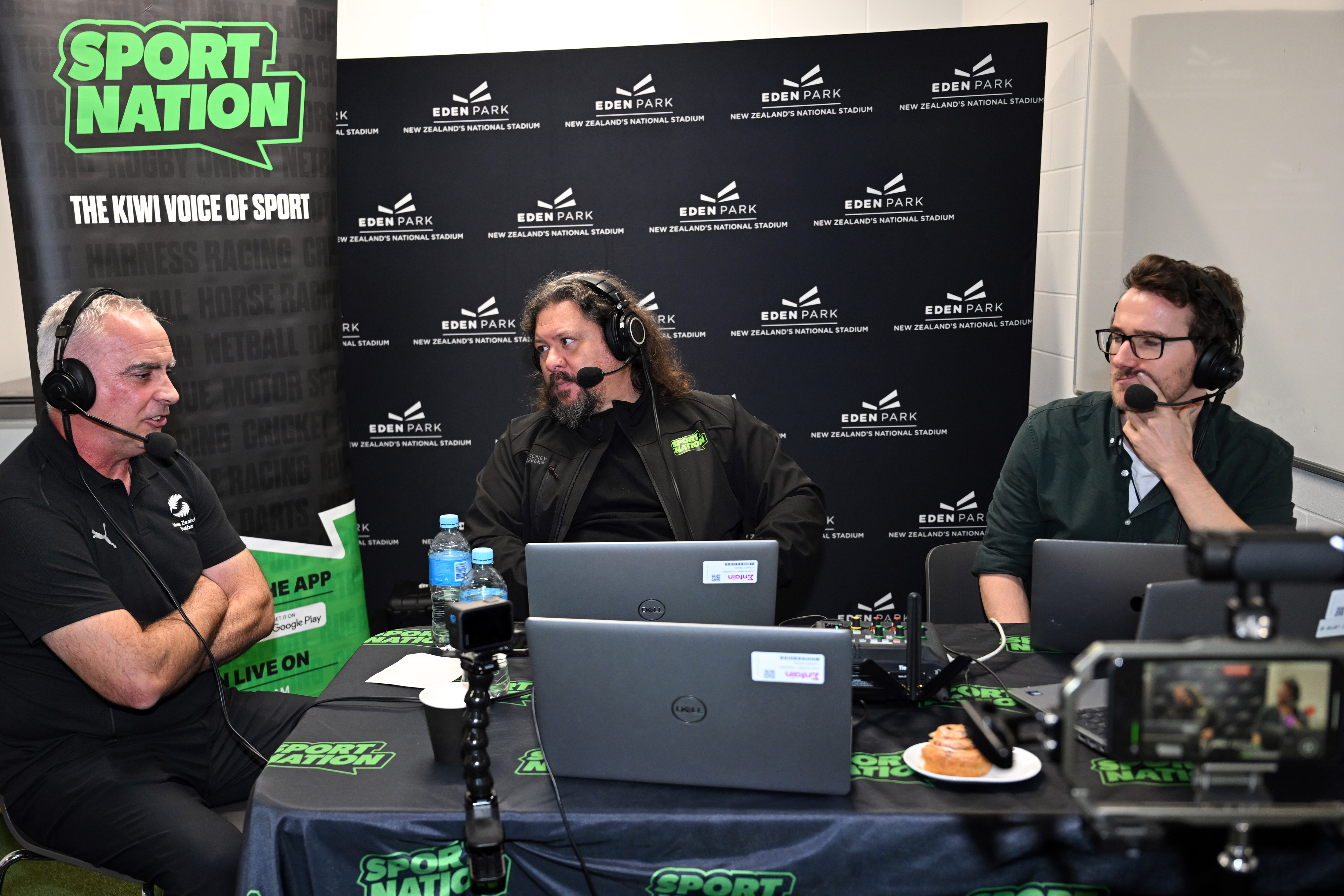 All Whites coach Darren Bazeley joins Sport Nation's Ric & Chappy live at Eden Park