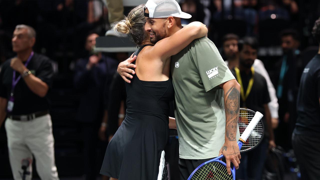 Nick Kyrgios and Aryna Sabalenka 