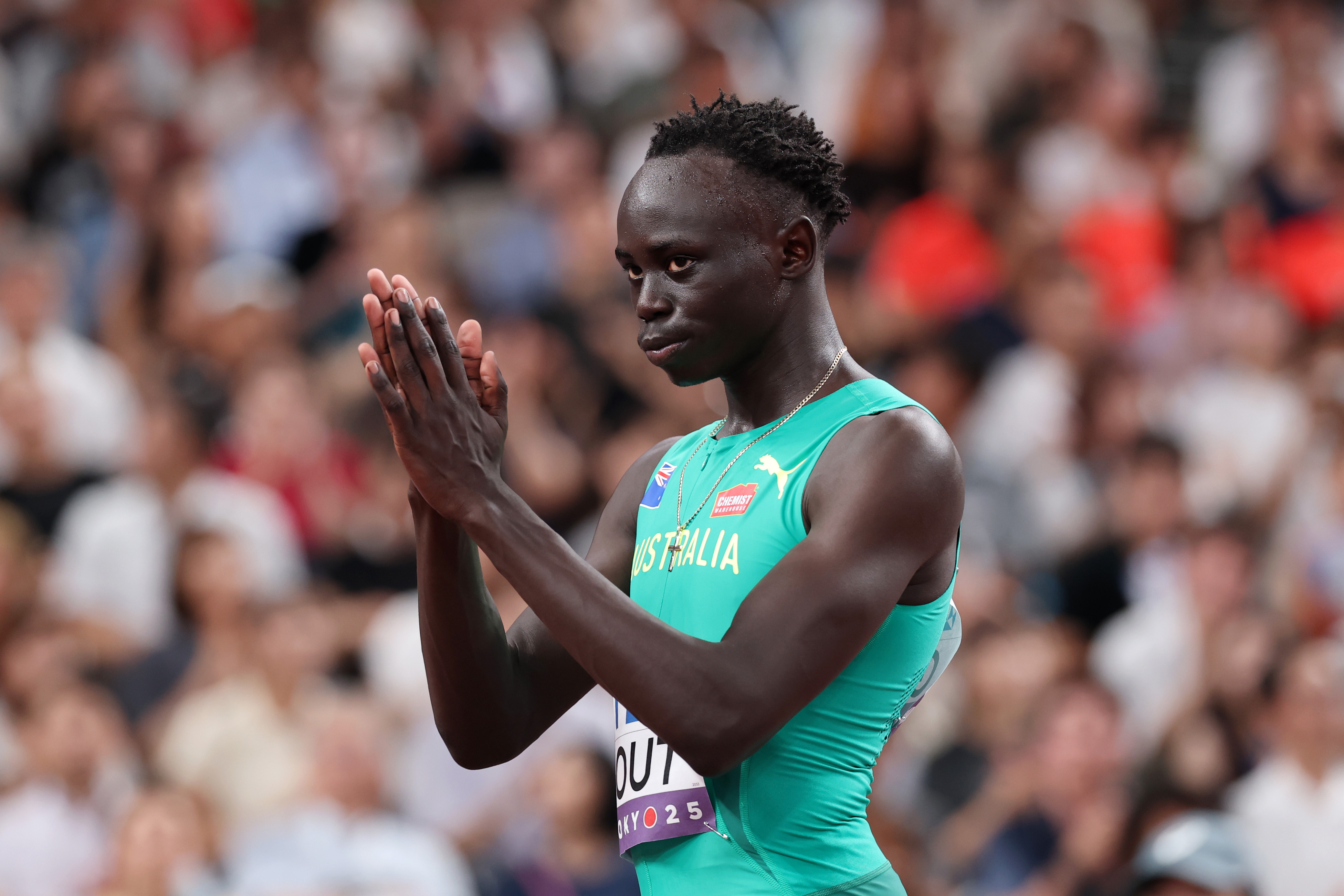 Athletics Gout Gout, World Championships semifinals qualification