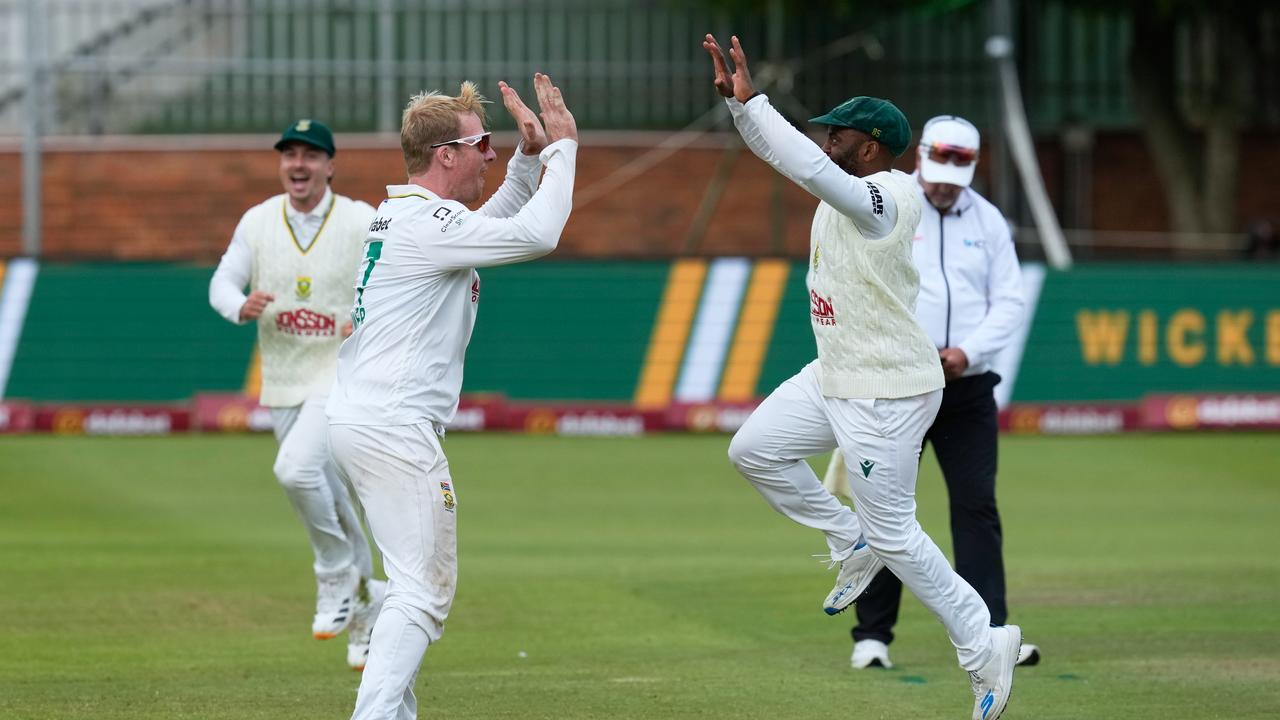 Simon Harmer and Temba Bavuma