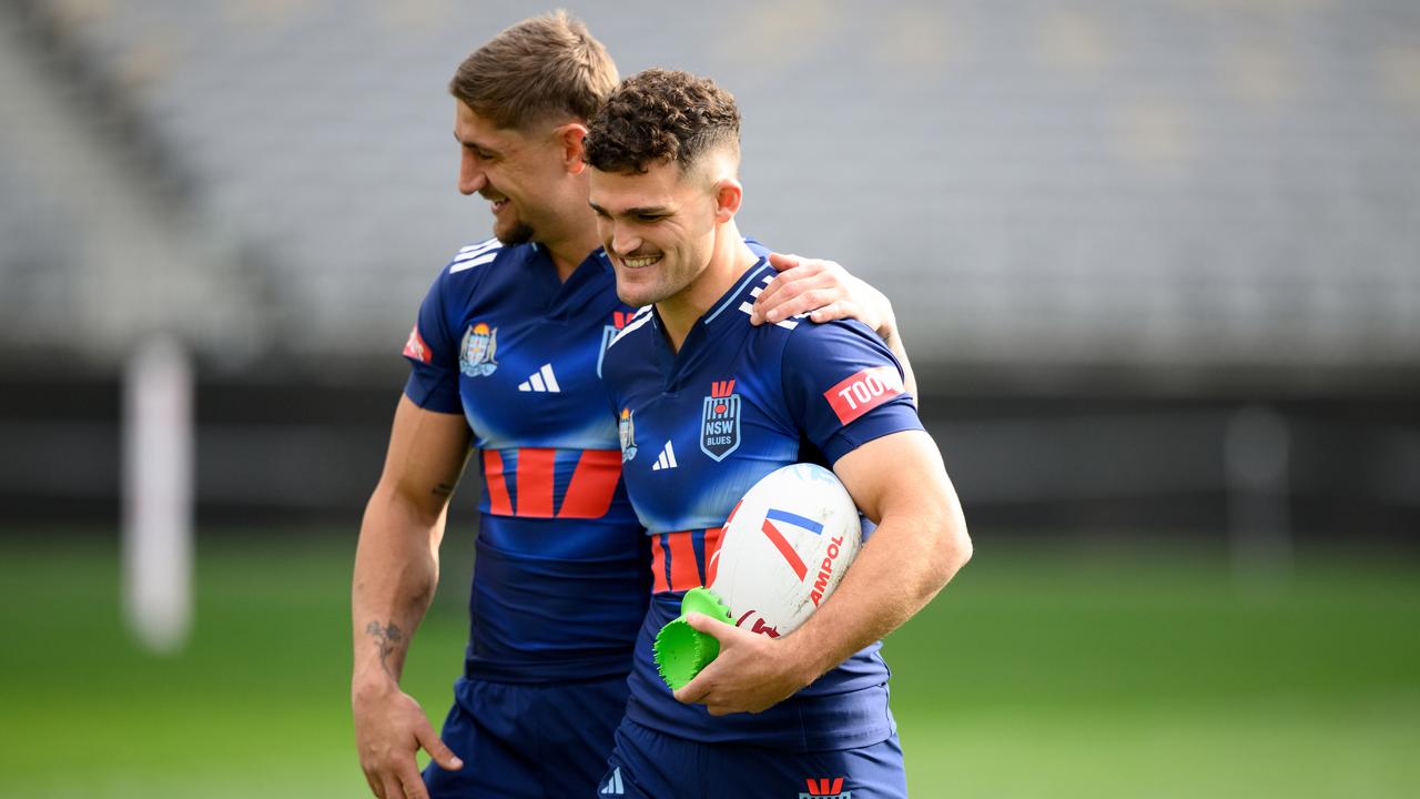 Zac Lomax and Nathan Cleary