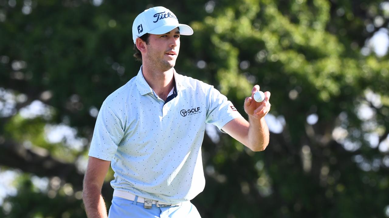 Elvis Smylie will be looking to back up his win in the WA Open with victory at the Australian PGA