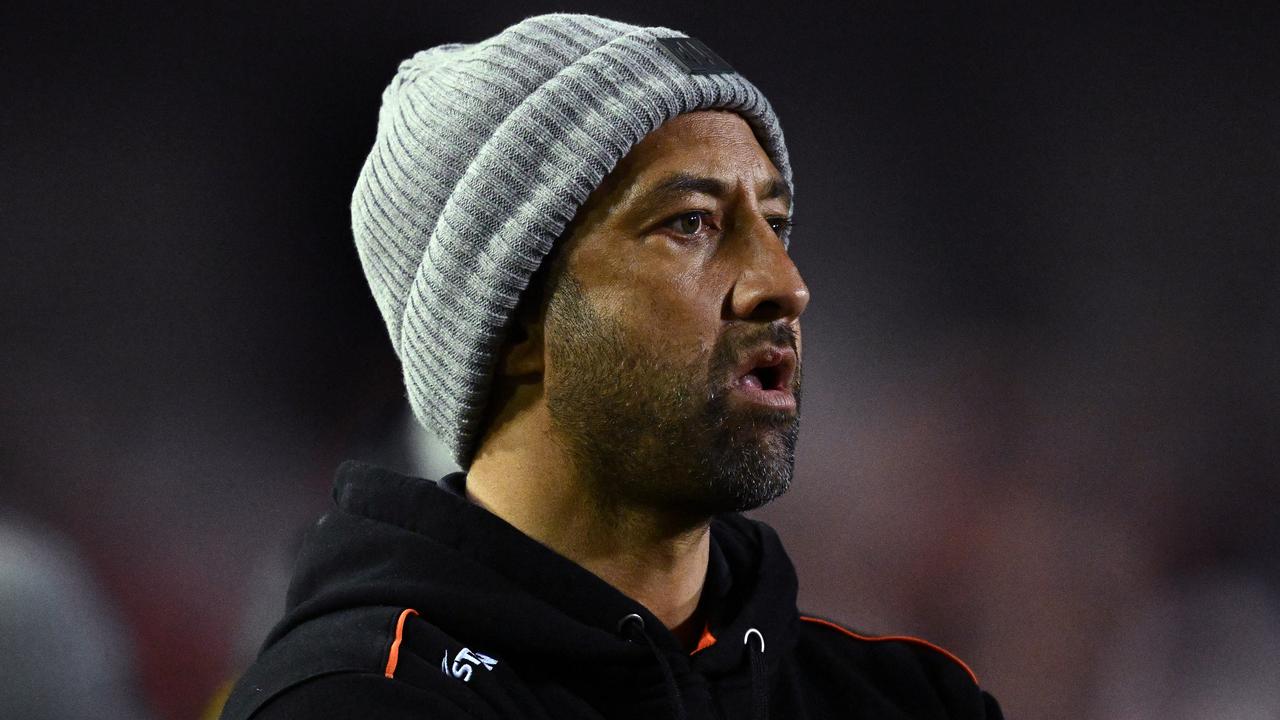 Wests Tigers head coach Benji Marshall